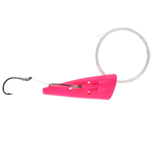 Image of Yakima Bait Rigged Cut Plug | Hot Pink; 2 1/2 in.