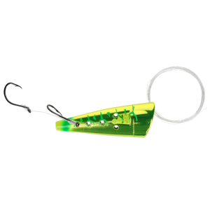 Image of Yakima Bait Rigged Cut Plug | Grinch Pickle; 2 1/2 in.