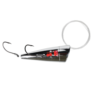 Image of Yakima Bait Rigged Cut Plug | Metallic Silver; 2 1/2 in.