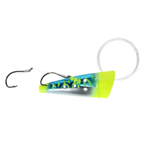Image of Yakima Bait Rigged Cut Plug | Touchdown Glo Belly; 3 in.