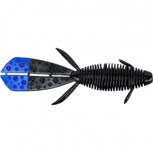 Image of Geecrack Bao Bab Hog EX Soft Bait | Black-Blue; 3.8 in.