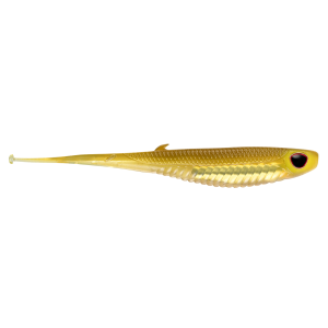 Image of Nomad Design Live Ops Wingman Mirage X Softbait | Golden Shad; 5 1/4 in.