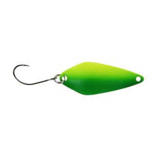 Image of Daiwa Presso Rave2 Casting Spoon | Matte Lime Yellow; 2.2 g