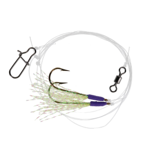 Image of Fishing Addiction Gear Perch Fly Rig | Yellow Chartreuse