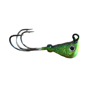 Image of Mission Tackle Grabber Jig Head | Firetiger; 1/8 oz.