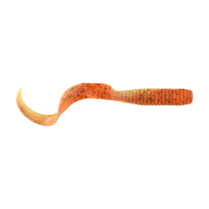 Image of Berkley Gulp! Saltwater Grub Soft Bait | Orange Tiger; 6 in.