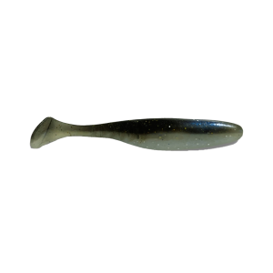 Image of Fish Bum Raddletail Swimbait | Black Shad; 3 1/2 in.