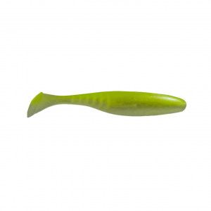 Image of Fish Bum Raddletail Swimbait | Chartreuse Pearl; 3 1/2 in.