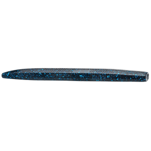 Image of Strike King Ocho Stick Worms | Black Blue Flake; 4 in.