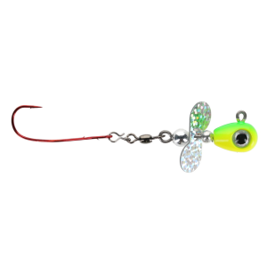 Image of Mission Tackle Tungsten Heavy Metal Search Bait | Chartreuse/Lime; 5/8 oz.