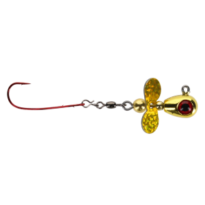 Image of Mission Tackle Tungsten Heavy Metal Search Bait | Gold; 1/4 oz.