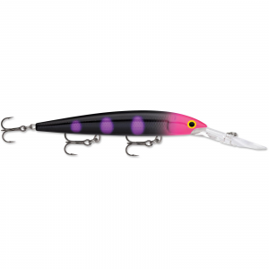 Image of Rapala Down Deep Husky Jerk | Black Light; 5 1/2 in.