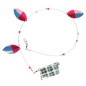 Image of Hammerhead Tackle Cowbell Spinner | Pink Lady; 3/0