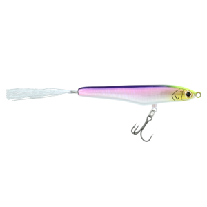 Image of Deps Floating Wakasagi Bait | Flash Purple; 2.6 in.