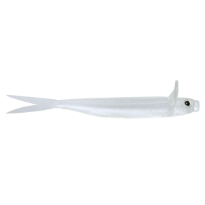 Image of Deps Frilled Shad Jighead Minnow | Clear; 4.7 in.