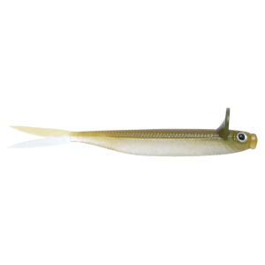 Image of Deps Frilled Shad Jighead Minnow | Wakasagi; 4.7 in.