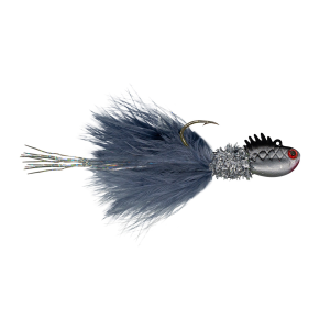 Image of 1Standard Fishing Minno4 Hair Jig | Silver Shad; 1/16 oz.