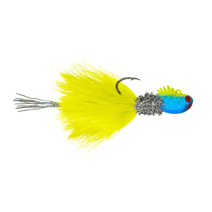 Image of 1Standard Fishing Minno4 Hair Jig | Blue Charty; 1/8 oz.