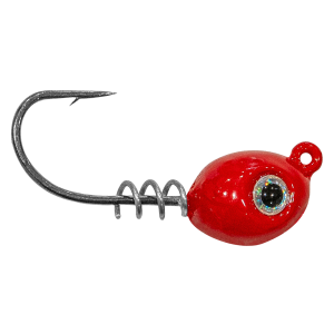 Image of 1Standard Fishing Dock Shooter Jig Head | Red; 1/8 oz.