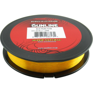 Image of Sunline Super Natural Monofilament Line | Orange; 330 yds.; 16 lb.