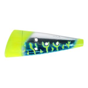 Image of Yakima Bait Unrigged Cut Plug - 2 Pack | Touchdown Glo Belly; 3 in.