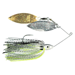 Image of Nichols Lures Dirty Flake Spinnerbait | Chartreuse Shad; 3/8 oz.