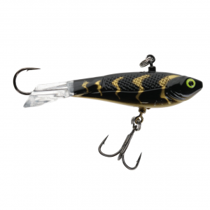 Image of Salmo Eye Glide | Black Tiger; 2 1/2 in.