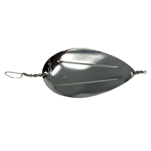 Image of Shortbus Kokanee Dodger | Pure Silver Nickel
