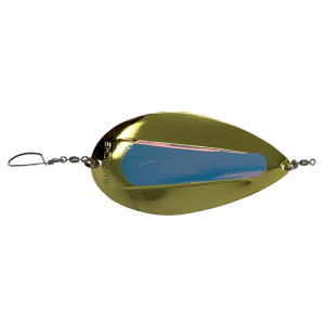 Image of Shortbus Kokanee Dodger | Gold - Center UV Tape