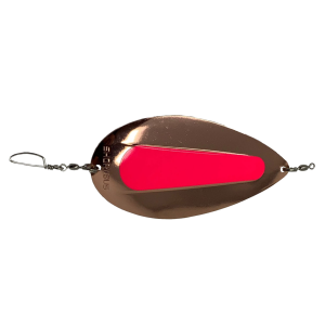 Image of Shortbus Kokanee Dodger | Copper - Pink Tape Center