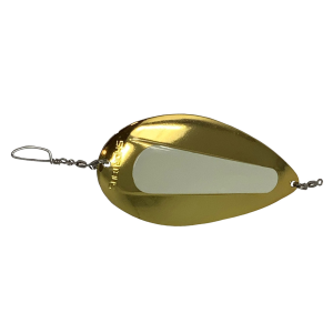 Image of Shortbus Kokanee Dodger | Gold - Glow Tape Center