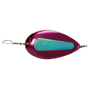 Image of Shortbus Kokanee Dodger | Metallic Pink - UV Tape Center