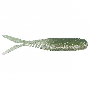 Image of 1 Standard Fishing Minnow1 Soft Bait | Green Shad; 2 3/4 in.