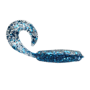 Image of BrushPile Jigs Vortex Soft Bait | Blue Diamond; 2 in.