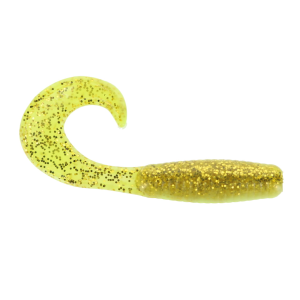 Image of BrushPile Jigs Vortex Soft Bait | Disco Gold; 2 in.