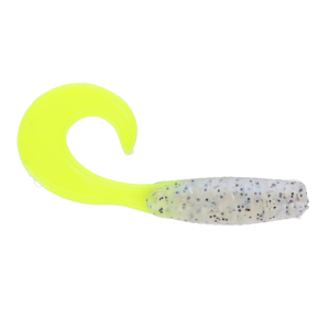 Image of BrushPile Jigs Vortex Soft Bait | Lemon Flash; 2 in.