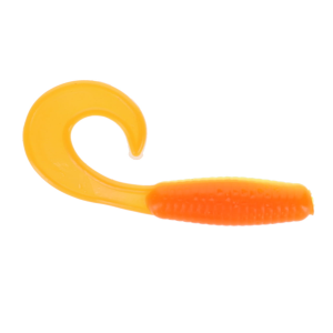 Image of BrushPile Jigs Vortex Soft Bait | Orange Sunrise; 2 in.