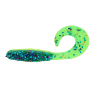 Image of BrushPile Jigs Vortex Soft Bait | Wyatt's Blue Magic; 2 in.