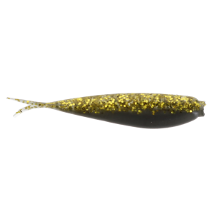 Image of BrushPile Jigs Zipper Soft Bait | Gold Digger; 1 1/2 in.