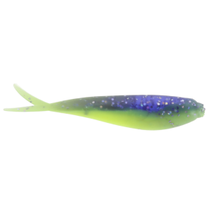 Image of BrushPile Jigs Zipper Soft Bait | Plum Crazy; 1 1/2 in.
