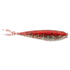 Image of BrushPile Jigs Zipper Soft Bait | Shiny Shad; 1 1/2 in.