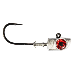 Image of Z-Man Diezel Eye Jighead - Size 8/0 | Red; 2 oz.
