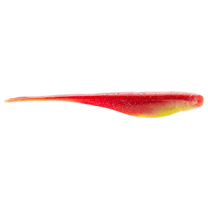 Image of Z-Man Scented Jerk Shadz | Bleeding Banana; 4 in.