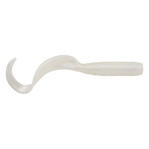 Image of Berkley Gulp! Saltwater Grub Soft Bait | Pearl White; 4 in.