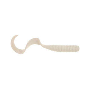 Image of Berkley Gulp! Saltwater Grub Soft Bait | White; 5 in.
