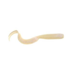 Image of Berkley Gulp! Saltwater Grub Soft Bait | White Glow; 5 in.