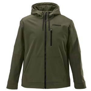 Image of Striker Breakline Hooded Sweatshirt | Dark Olive; M