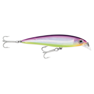 Image of Rapala X-Rap Saltwater Jerkbait | Purple Chartreuse; 4 in.