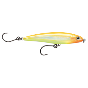 Image of Rapala X-Rap Twitchin' Minnow Twitchbait | Bone Chartreuse; 4 in.