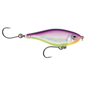 Image of Rapala X-Rap Twitchin' Mullet Twitchbait | Purple Chartreuse; 3 1/8 in.